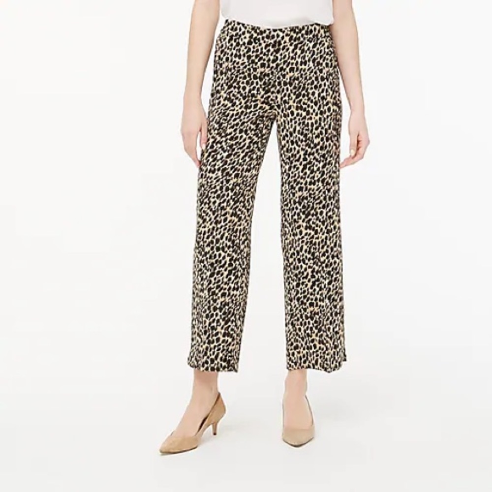 J Crew NWT silk pants
